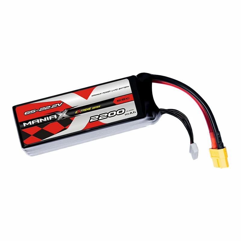 Bateria Lipo 6S-22,2 V 2200 mAh 55C